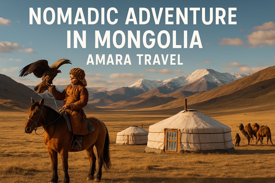 Nomadic adventure in Mongolia with Amara Travel
